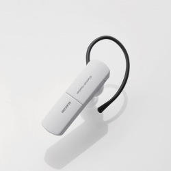 Bluetooth/携帯用ヘッドセット/HS10/ホワイト 写真1