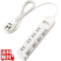 個別スイッチ付 雷ガードタップ 写真1