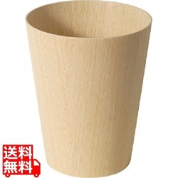 木製 ルーム用ごみ入れ(ホワイトオーク)901H 写真1