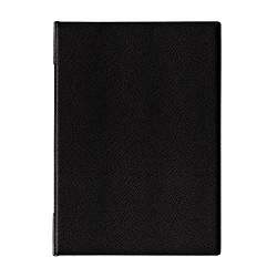 メニューファイルA4 4P黒 写真1