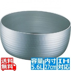 エレテック 矢床鍋 27cm ※ IH対応 IH (100V/200V)とガス火対応 写真1