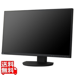 27型USB Type-C対応3辺狭額縁ワイド液晶ディスプレイ(黒色)/2560×1440/USB Type-C、DisplayPort、HDMI、ステレオミニジャック/ブラック/スピーカ：なし/〔5年保証〕 写真1
