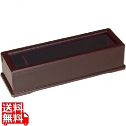 ABS 箸箱 新溜(楊枝入付)24cm 写真1