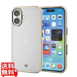 iPhone 16 &me ソフトケース メタリックライン 写真1