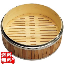竹 中華セイロ ステン枠 身 直径27 写真1
