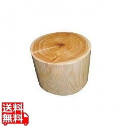 檜丸太ディスプレイ 直径230×H150 写真1