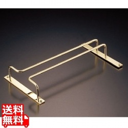 グラスフレーム 1連 24金メッキ 写真1