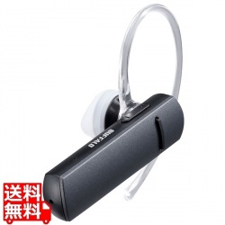 Bluetooth4.0対応 片耳ヘッドセット ブラック 写真1