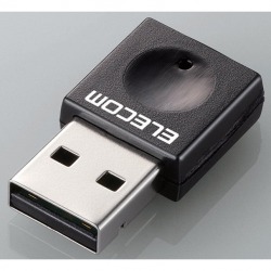 Wi-Fiルーター 無線LAN 子機 300Mbps 11n/g/b USB2.0 ブラック 写真1