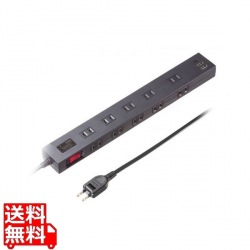 雷タップ 10個口＋USB-A+Type-C(PD20W) 写真1