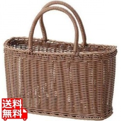 PP湯かご 小 91-16 ブラウン 写真1