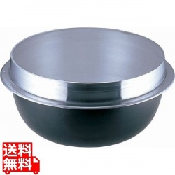 アルミイモノ 新型そば釜 52cm 業務用 写真1