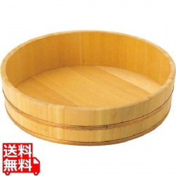 EBM さわら 飯台 39cm 1升 銅タガ 写真1