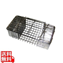 EBM 18-8 寸胴型 箸 消毒カゴ 小(200×102) 写真1