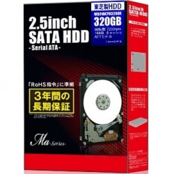 2.5インチスリム内蔵HDD 320GB 7200rpmモデル 写真1