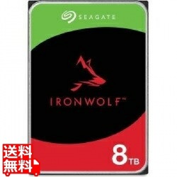 IronWolf 3.5【データ復旧3年付】 8TB HDD(CMR)メーカー3年保証 256MB 5400rpm 24時間稼働 PC NAS用 RVセンサー付 写真1