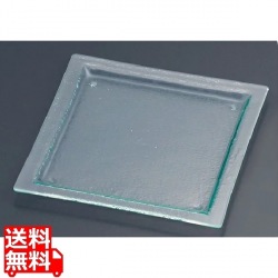 タイガーグラス スクエアプレート280162-191-01 クリア 写真1