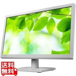 ワイド液晶ディスプレイ 18.5型/1366×768/アナログRGB、HDMI/ホワイト/スピーカー：あり/5年保証 写真1