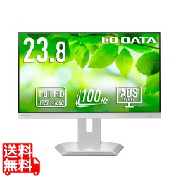 アイ・オー・データ機器 23.8型 ワイド液晶ディスプレイ 23.8型 1920×1080 ノートPCへの給電も可能なUSB Type-C搭載 ホワイト 5年保証 LCD-C242SDW 写真1
