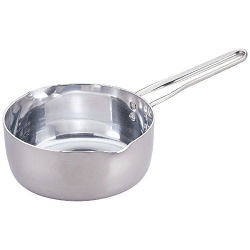 TKG IH2層クラッド 雪平鍋21cm ※ IH対応 IH (100V/200V)とガス火対応 写真1