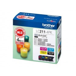 インクカートリッジ お徳用4色パック LC211-4PK 写真1
