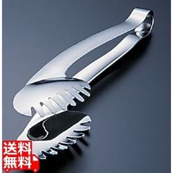 ののじ 18-8 パスタトング 両爪型 LTG-S02 写真1