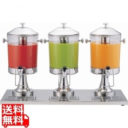 KINGO ジュースディスペンサー 10403-2 6L×3 写真1