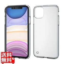 iPhone 11/ハイブリッドケース/クリア 写真1
