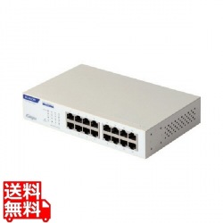 法人向けスイッチングハブ/アンマネージ/Giga/16ポート/3年保証 写真1