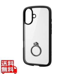 iPhone 16 TOUGH SLIM LITE ハイブリッドケース フレームカラー リング付 写真1