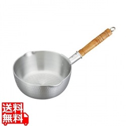 ナカオ アルミ打出 ヤットコ雪平鍋 24cm 業務用 写真1