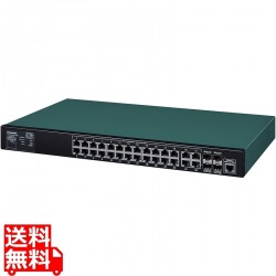 28ポート PoE給電スイッチングハブ GA-ML24TCPoE+ 写真1