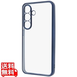 Galaxy S25 LS 精密設計カメラ保護衝撃BPメタTPUソフトケース /BL 写真1