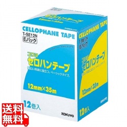コクヨ セロハンテープ T-SE12N(12巻入) 写真1