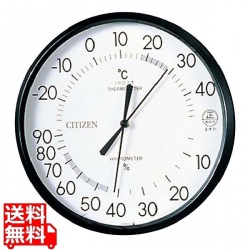 シチズン 温湿度計 白 TM-42-1 写真1