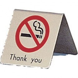 真鍮製 卓上禁煙サイン LG551-2 写真1