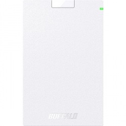 USB3.2(Gen1)対応ポータブルHDD Type-Cケーブル付 1TB ホワイト 写真1