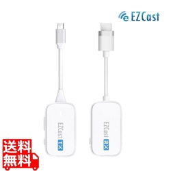 プリンストン 1on1 ワイヤレスプレゼンテーション EZCastPocket (ワイヤレスUSB-C to HDMI) EZCASTPOCKET-C1R1 写真1