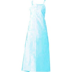 マイティクロスL胸当首掛アイレットE2001-1ブルー 写真1