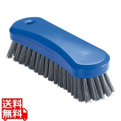 金属検知機対応 スクラブブラシ 1293201 ブルー 写真1