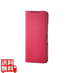 BASIO active3 ソフトレザーケース 薄型 磁石付 フラワーズ 写真1