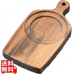 南部鉄器 ハットパン用木台 スクエアL 写真1