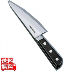 堺孝行 日本鋼(ツバ付)サバキ東型 18cm 業務用 写真1