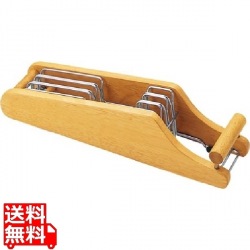 木製庖丁スタンド 3丁用 AP-0520 写真1