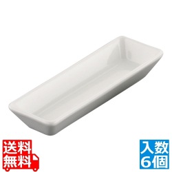 TKG AM スナックプレート(6ヶ入) レクタングル BA2935 写真1