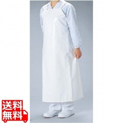 ケータリング 前掛(共地ヒモ) L ホワイト 写真1