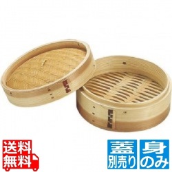 安心コート加工 杉 中華セイロ 身24cm 写真1