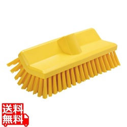 マルチフェイススクラブフロアカラーブラシ 1072605 イエロー 写真1