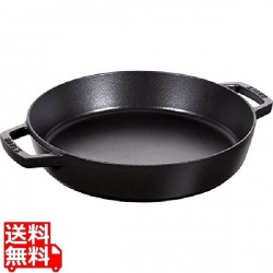 ラウンド 両手フライパン 34cm 写真1