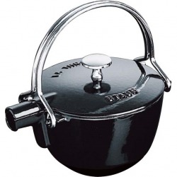 ティーポット 黒 650023 ※ ガス火専用 写真1